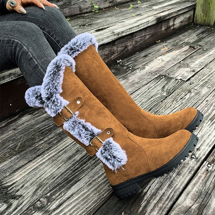 Mid-Calf Snow Boots