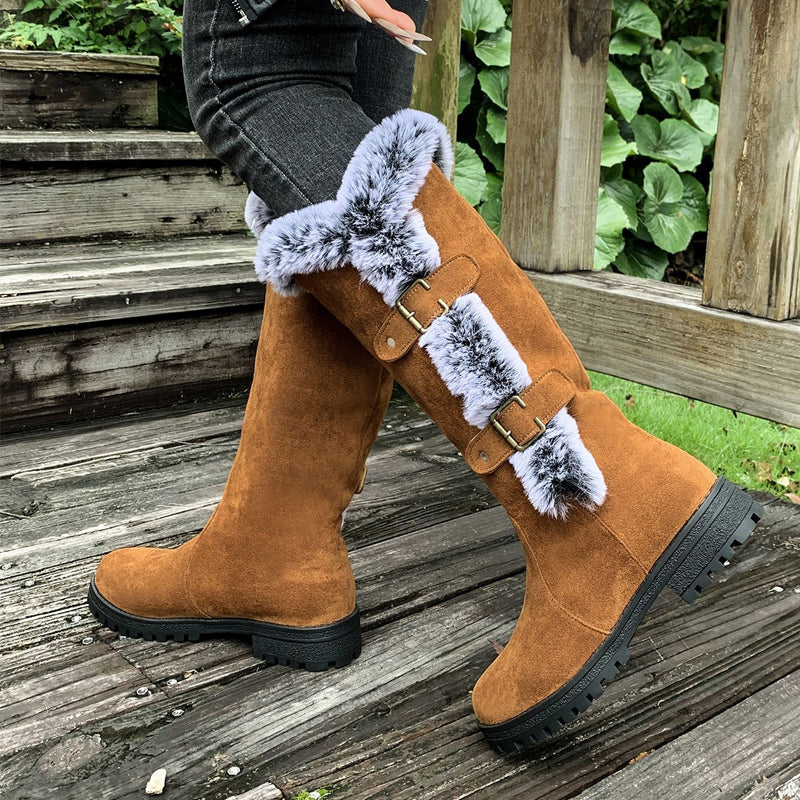 Mid-Calf Snow Boots