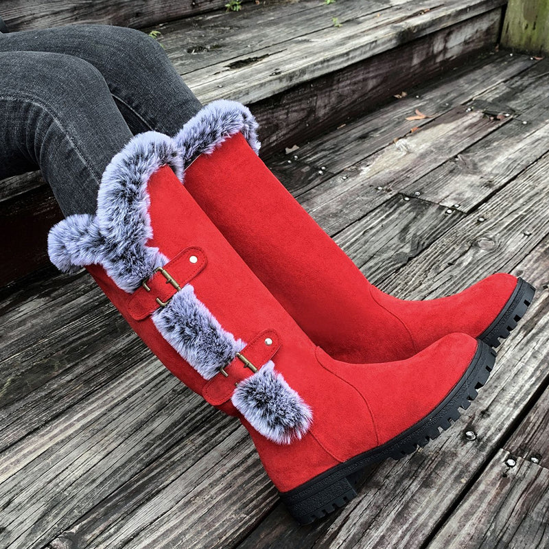 Mid-Calf Snow Boots