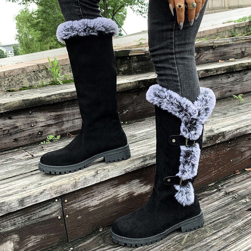 Mid-Calf Snow Boots