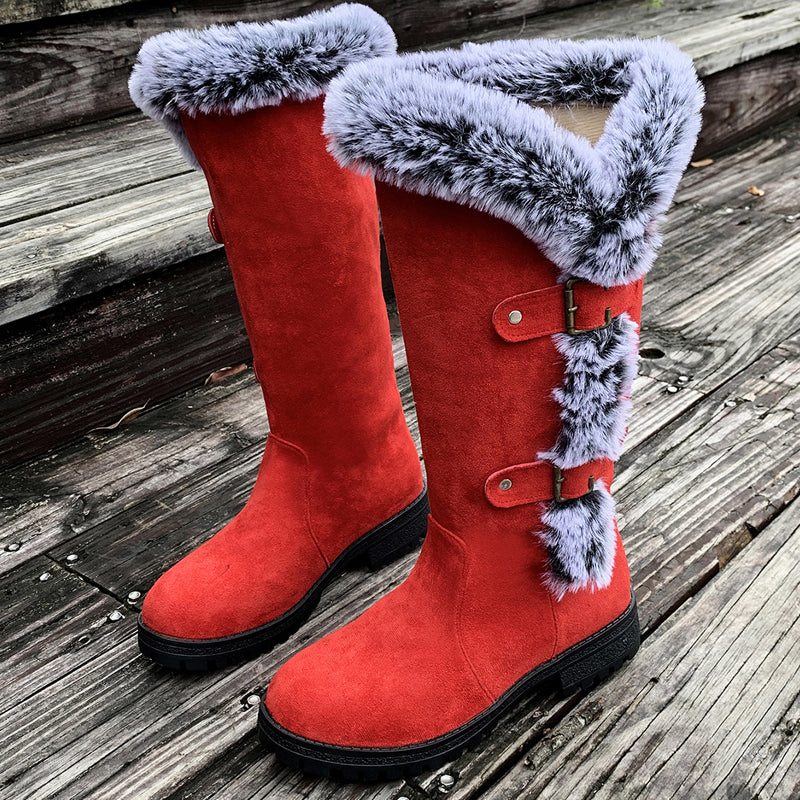 Mid-Calf Snow Boots
