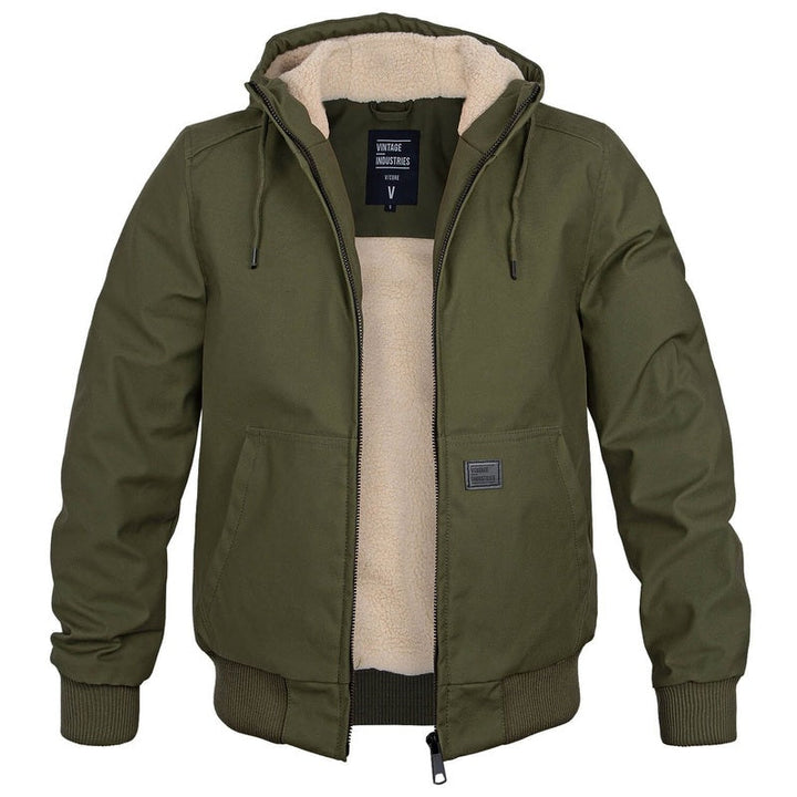 Warm Men's Winter Coat – Stylish Protection Against Cold and Wind